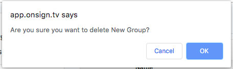 confirm remove group