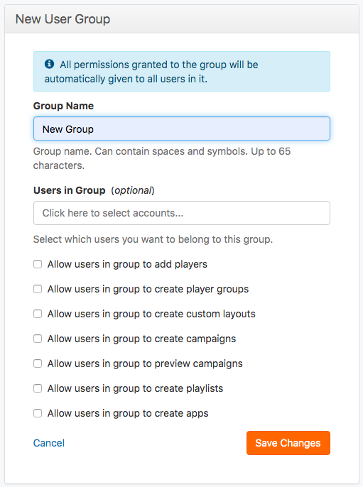 form create group