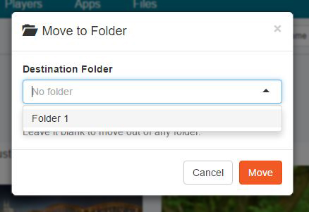 4.1.1 Move to folder