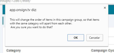 auto-distribute by categories confirmation dialog