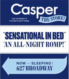 An example of a humorous outdoor ad: Casper