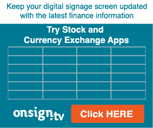 OnSign TV - Signage Finance tools