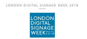 Digital Signage News : London Digital Signage Week