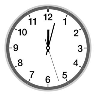 clock apps round layout