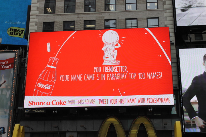 Digital Signage Sign by Coca-Cola